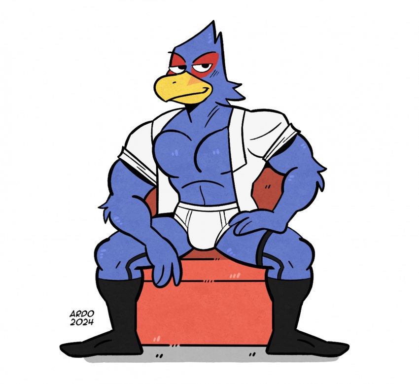 falco lombardi (nintendo and etc) created by tadaoardo