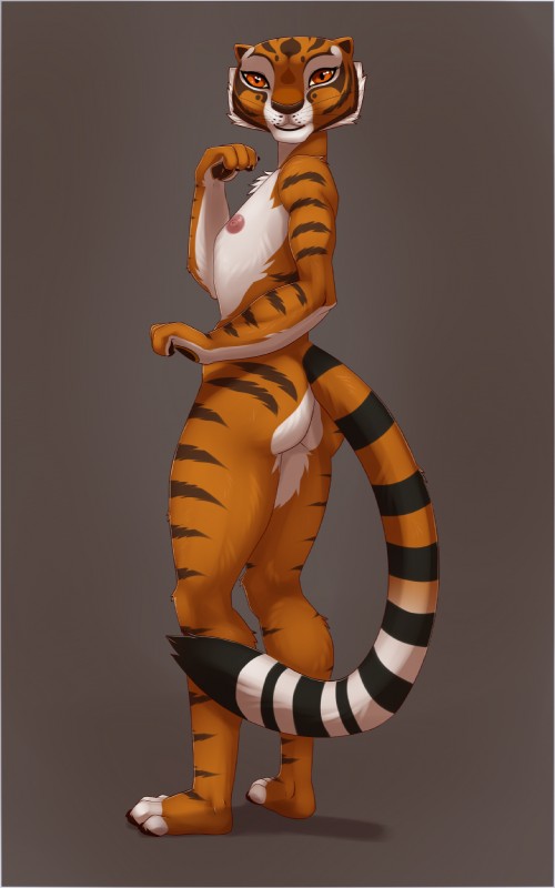 master tigress (kung fu panda and etc) created by gorsha pendragon