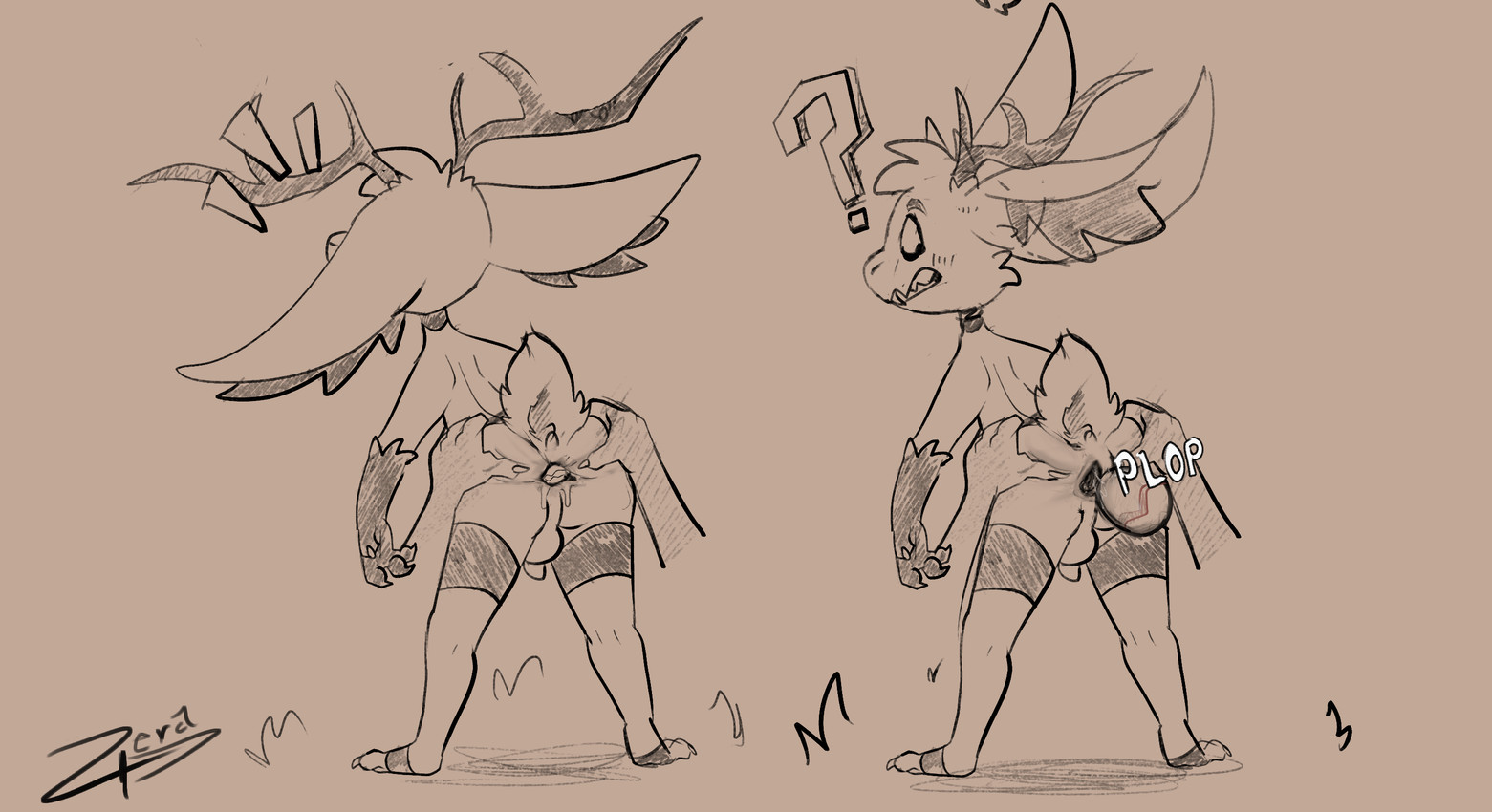 anthro antlers easter_egg egg egg_from_ass egg_in_ass egg_insertion holidays horn male oviposition penetration solo zerauskii easter imp jackalope lagomorph leporid mammal rabbit hi_res