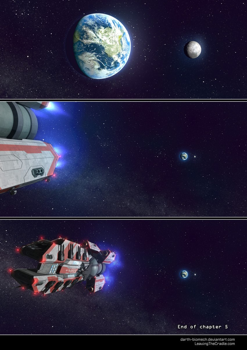 detailed_background earth moon planet red_glow space spacecraft star text vehicle zero_pictured darth_biomech 2024 colored comic english_text hi_res unknown_language url