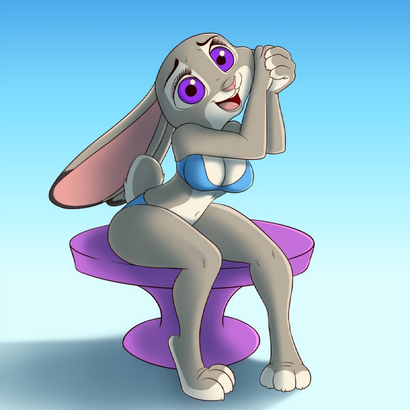 judy hopps (zootopia and etc) created by skeleito