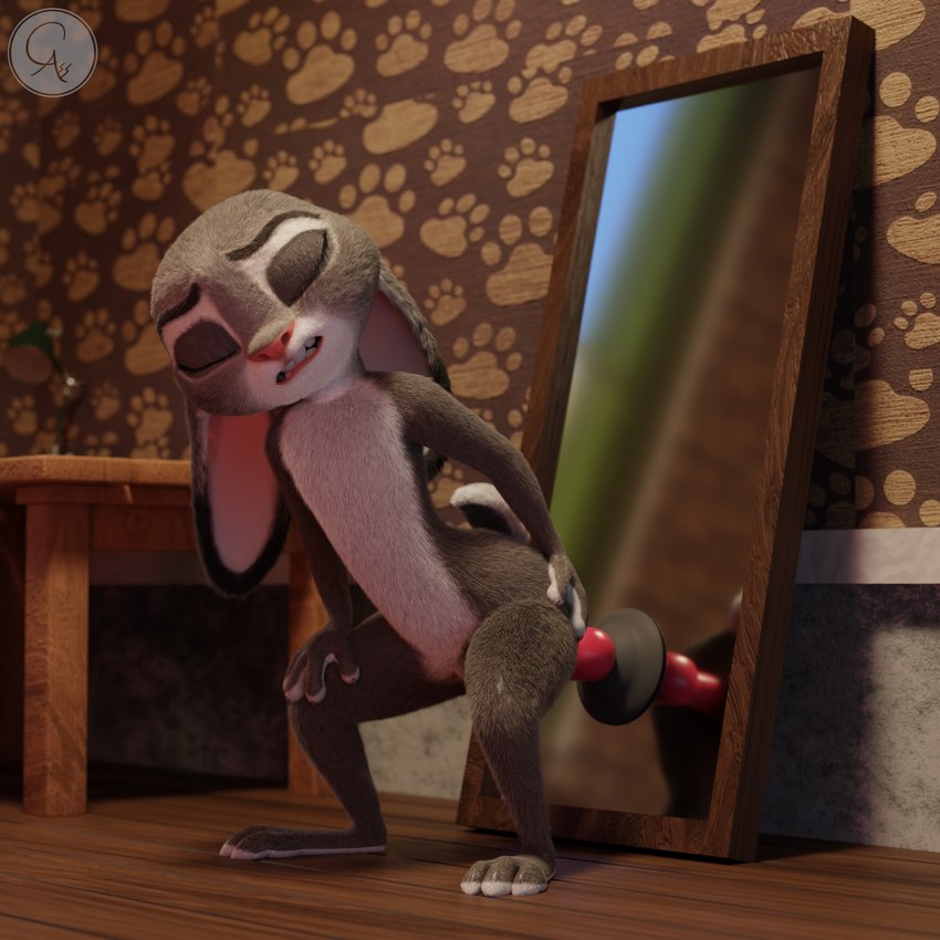 animal_dildo animal_sex_toy canine_dildo dildo female fur knot knotted_dildo long_ears nude sex_toy solo chickenass disney zootopia judy_hopps lagomorph leporid mammal rabbit 1:1 3d_(artwork) digital_media_(artwork) hi_res