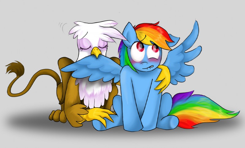 gilda and rainbow dash (friendship is magic and etc) created by susiebeeca