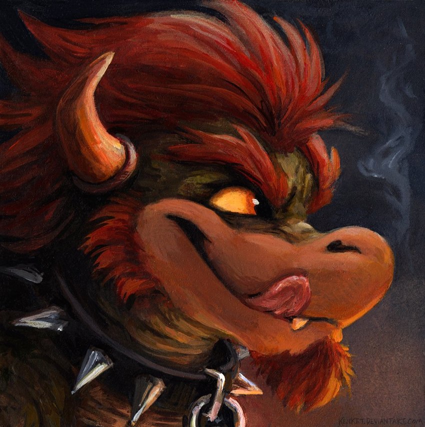 bowser (mario bros and etc) created by kenket