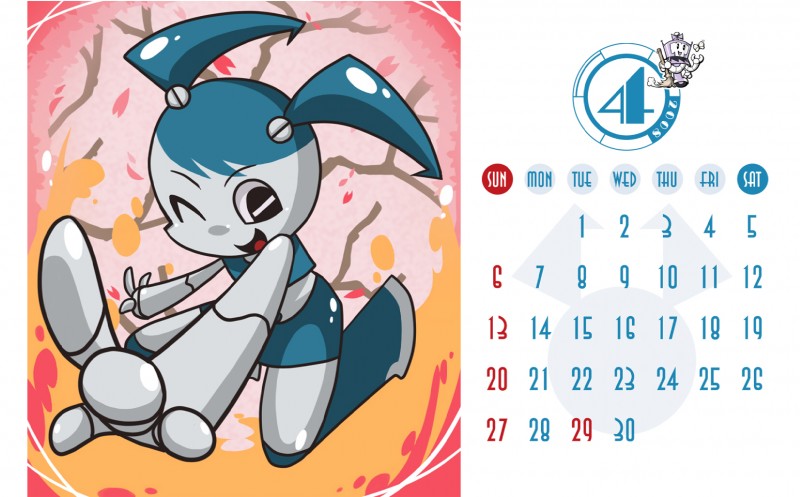 4_arms 4_fingers april_(month) broom calendar calendar_graphic cleaning_tool duo fingers looking_at_viewer machine metallic_body multi_arm multi_limb not_furry one_eye_closed open_mouth open_smile pigtails reaching_towards_viewer smile wink aisegoro odaleex my_life_as_a_teenage_robot nickelodeon jenny_wakeman xj-4 android arthropod butterfly humanoid insect lepidopteran robot robot_humanoid 2008 digital_drawing_(artwork) digital_media_(artwork) hi_res