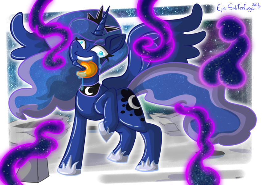 princess luna and tantabus (friendship is magic and etc) created by epicsubterfuge