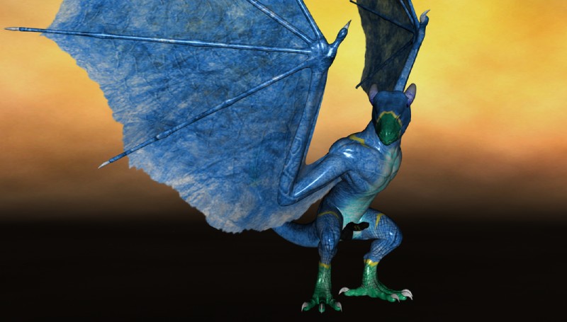 4_toes abstract_background anisodactyl anthro balls blue_body blue_scales claws erection feet genitals horn looking_at_viewer male membrane_(anatomy) membranous_wings penis pose scales semi-anthro solo spread_wings standing tail toes wing_claws wings unknown_artist european_mythology mythology viper_(cdsowden85) dragon mythological_creature mythological_scalie scalie western_dragon wyvern