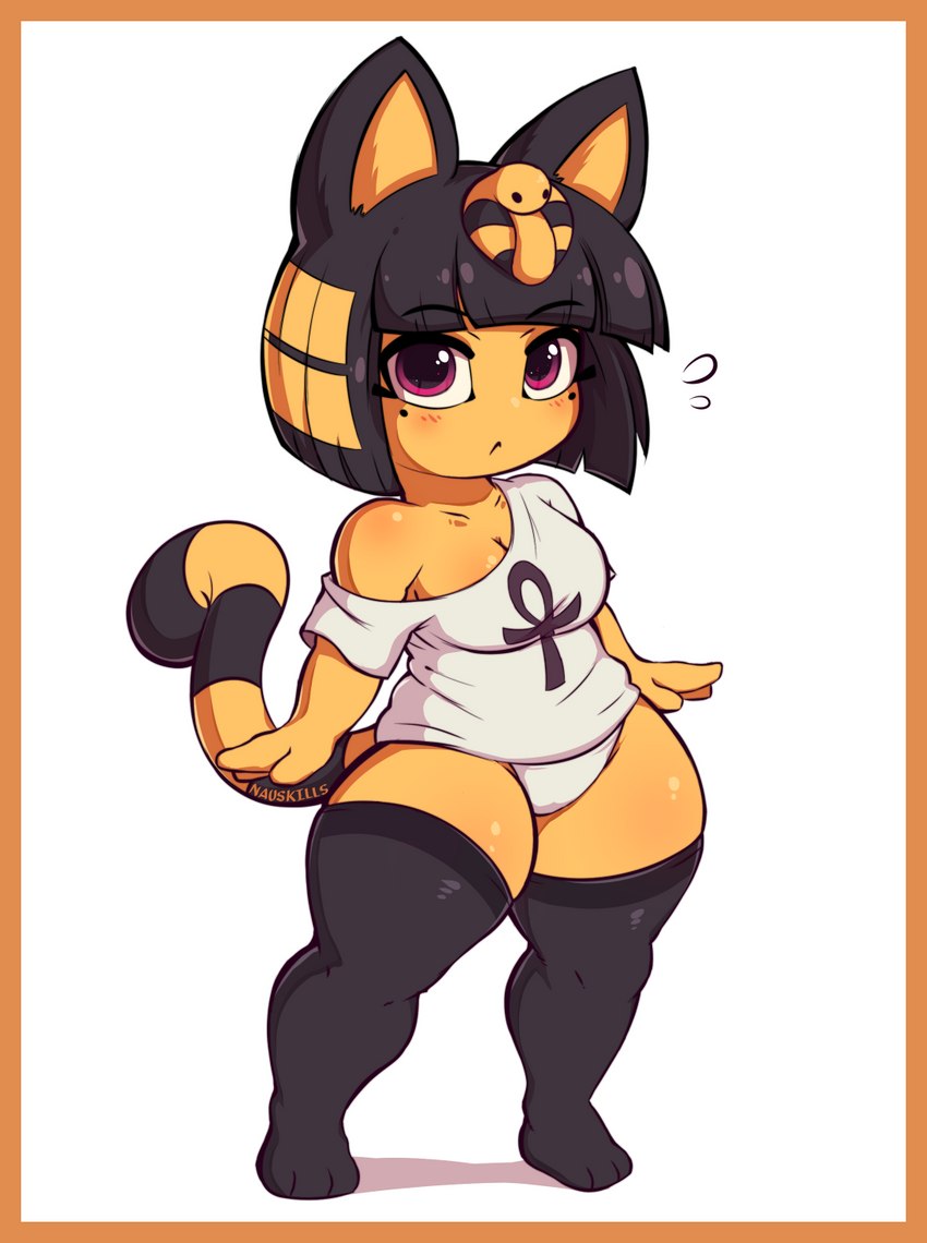 ankha (animal crossing and etc) created by nauskills