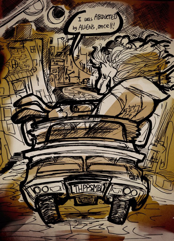 anthro car clothed clothing duo female fur inside_car inside_vehicle male speech_bubble text vehicle nicolaswildes_(artist) disney zistopia zootopia judy_hopps felid lagomorph leporid lion mammal pantherine rabbit 2016 absurd_res hi_res monochrome sepia