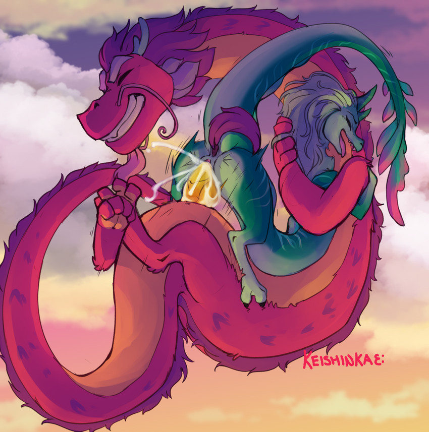 long and sisu (raya and the last dragon and etc) created by keishinkae