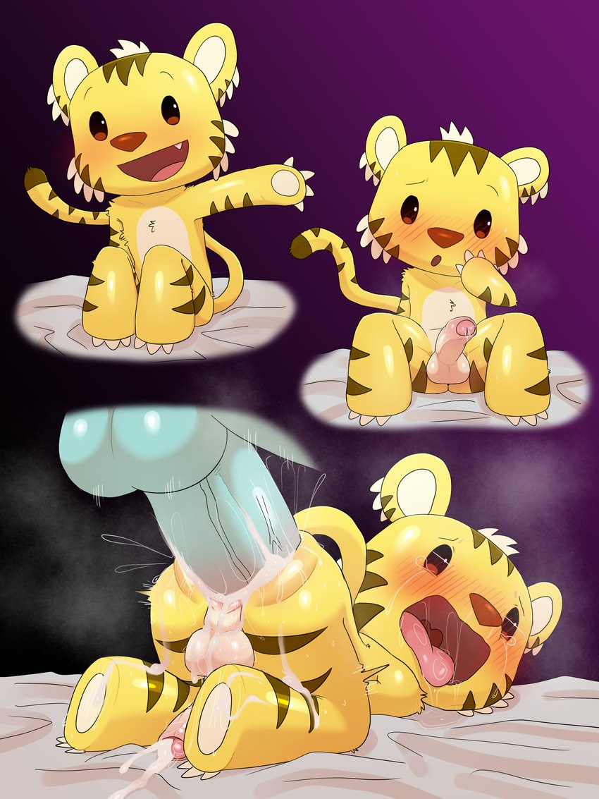 :d <:o all_fours anal anal_penetration anthro anthro_focus anthro_penetrated anus ass_up backsack balls bed bed_sheet bedding big_balls big_tongue black_background blush bodily_fluids brown_body brown_fur brown_nose brown_tail brown_tail_tip butt claws confusion cum cum_in_ass cum_inside cum_on_anus cum_on_bed cum_on_butt cum_on_feet cum_on_leg cum_on_penis dipstick_tail disembodied_penis drooling duo erection eyebrows faceless_character faceless_male fangs feet foreskin fur furniture genital_fluids genitals gesture glistening glistening_balls glistening_body glistening_butt glistening_eyes glistening_face glistening_fur glistening_genitalia glistening_leg glistening_nose glistening_penis glistening_shoulders glistening_tongue green_body green_penis green_skin grey_body grey_penis grey_skin hair half-closed_eyes hand_on_face head_tilt humanoid_genitalia humanoid_penis long_tail looking_aside looking_at_viewer looking_away looking_down looking_pleasured male male/male male_penetrated male_penetrating male_penetrating_anthro male_penetrating_male markings messy multicolored_body multicolored_ears multicolored_fur multicolored_penis multicolored_skin narrowed_eyes nude o_o on_bed open_mouth orgasm pawpads penetration penis pink_tongue pose precum presenting presenting_anus presenting_hindquarters purple_background raised_arm raised_eyebrow raised_tail round_ears round_head saliva sex shadow sharp_teeth short_hair simple_background sitting sitting_on_bed skinny skinny_anthro skinny_male small_balls small_fangs smile smiling_at_viewer solo_focus striped_body striped_fur striped_markings striped_tail stripes sweat tail tail_markings teeth thick_penis toe_claws tongue tongue_out toony vein veiny_penis waving waving_at_viewer white_balls white_body white_fur white_hair white_inner_ear white_pawpads white_penis wide_eyed yellow_body yellow_ears yellow_fur yellow_tail young young_anthro young_male dojyaaan ni_hao_kai-lan nickelodeon rintoo felid mammal pantherine tiger 2024 3:4 absurd_res detailed hi_res