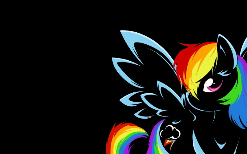 rainbow dash (friendship is magic and etc) created by braukoly