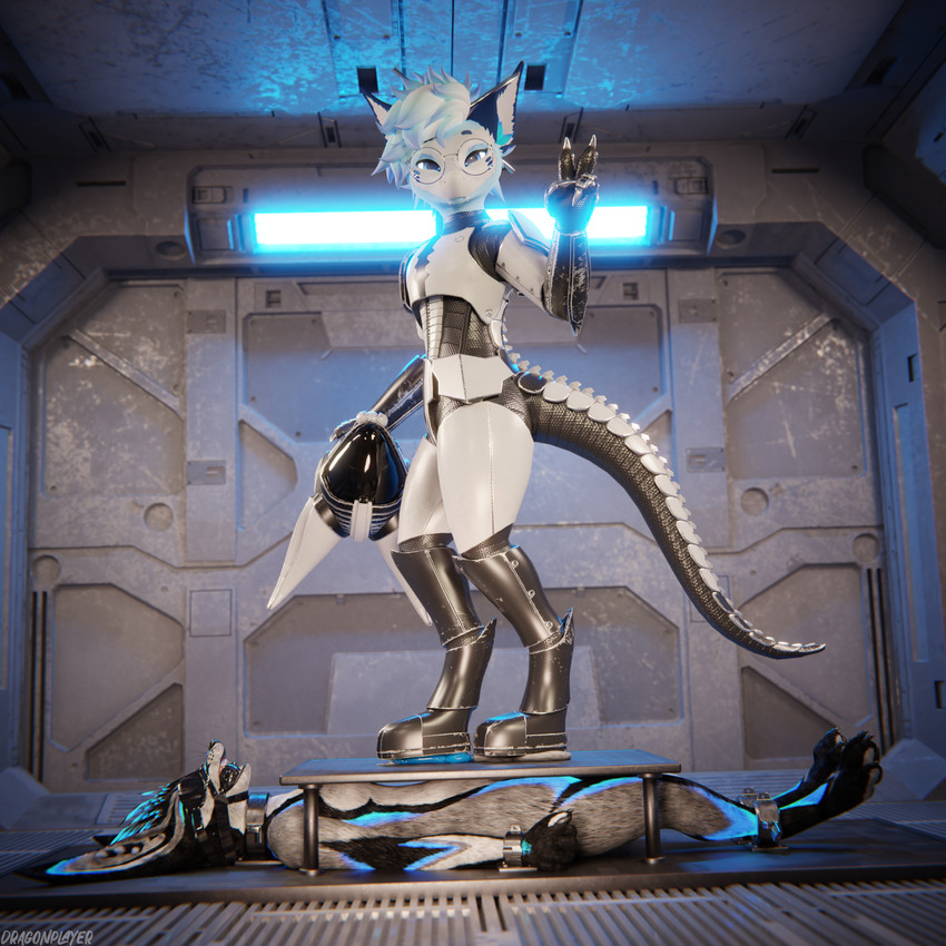 animal_genitalia animal_penis anthro anthro_on_anthro armor armor_plates armored_boots arms_tied ball_crush ball_gag ball_squeeze balls bdsm biped black_body black_clothing black_footwear black_fur black_shoes blue_body blue_fur blue_penis bodily_fluids bondage boot_on_balls boot_on_penis boots bound canine_genitalia canine_penis claws clothed clothing cock_and_ball_torture crush cum cum_dripping_from_penis cum_on_penis depth_of_field dominant duo erection feet flat_balls foot_crush foot_fetish foot_on_balls foot_on_penis foot_play footwear fur gag gagged genital_fluids genital_torture genitals grey_body grey_fur hair headgear helmet hindpaw inside knot legs_tied legwear male male/male metal_boots multicolored_body nude on_ground open_mouth orgasm pain paws penis penis_squeeze reflection restraints science_fiction sex shoes shoes_on slim slim_anthro slim_male slim_sub smile standing standing_on_balls submissive submissive_male tail torture trampling white_armor white_body white_clothing white_fur dragonplayer dragonplayer_(character) pacdunn_(character) canid canine canis fox hybrid jex mammal nardoragon rexouium 1:1 3d_(artwork) absurd_res blender_(artwork) blender_cycles_(artwork) digital_media_(artwork) hi_res