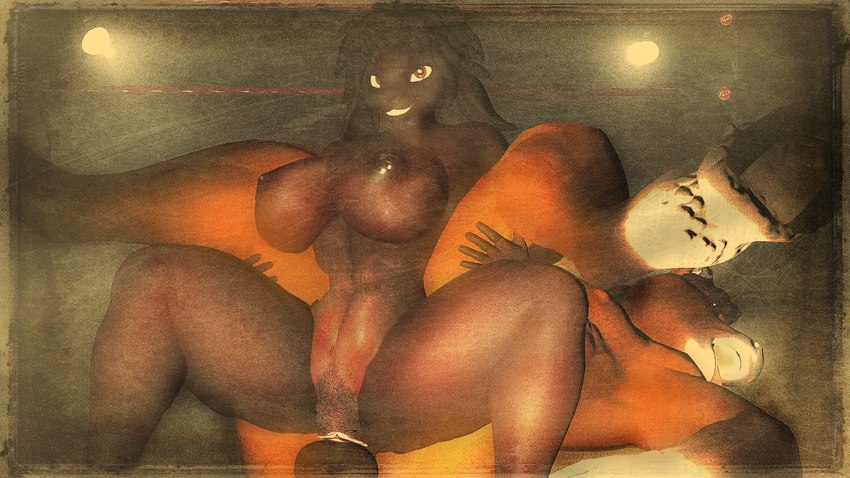 amazon_position anthro anthro_on_anthro anthro_penetrated anthro_penetrating anthro_penetrating_anthro balls big_breasts black_hair breasts brown_body competition dominant dominant_female duo female female_penetrated fighting_ring genitals hair leg_grab legs_held_up legs_up looking_at_viewer looking_pleasured lying male male/female male_penetrating male_penetrating_female muscular muscular_male nipples nude on_back open_mouth penetration penile penile_penetration penis pussy sex sexual_competition sexual_fight smile spread_legs spreading submissive submissive_male vaginal vaginal_penetration wrestling leafytheleafer warfare_machine carmila_(loaf3d) warfare_goat bovid caprine domestic_sheep equid equine horse mammal sheep 16:9 3d_(artwork) digital_media_(artwork) hi_res source_filmmaker_(artwork) widescreen