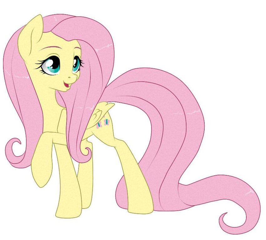 fluttershy (friendship is magic and etc) created by milk-jug