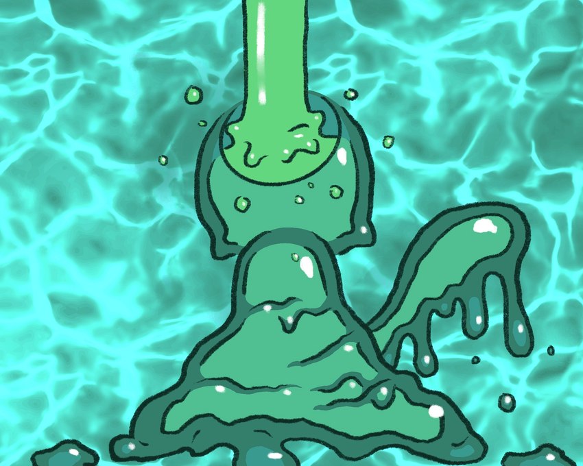 anthro chibi drinking dripping feeding glistening glistening_body green_body head_back light limbless liquid liquid_body liquid_inflation liquid_tail melting open_mouth pointy_ears pouring prick_ears puddle simple_background simple_lighting solo tail textured_background toony translucent translucent_body water water_background dreamscreep goopy_(dreamscreep) domestic_cat felid feline felis goo_creature mammal 2023 5:4 hi_res lighting