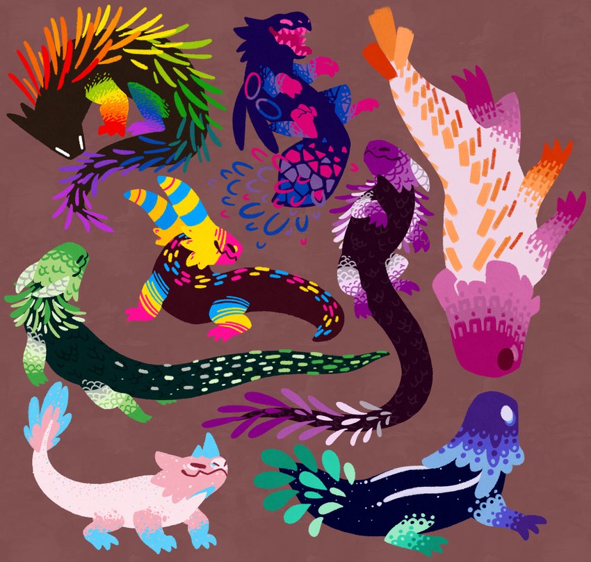 3_toes alternate_rainbow_pride_colors ambiguous_gender aromantic_pride_colors asexual_pride_colors back_spines big_tail bisexual_pride_colors black_body black_eyes black_horn black_scales black_tail blue_body blue_horn blue_scales blue_tail brown_background empty_eyes eye_contact eyes_closed featureless_crotch feet feral fin front_view green_body green_scales green_tail group horn horn_markings huge_tail larger_ambiguous larger_feral leg_markings lesbian_pride_colors lgbt_pride long_tail looking_at_another markings midair monotone_horn multi_tone_tail multicolored_body multicolored_horn multicolored_markings multicolored_scales multicolored_tail open_mouth open_smile orange_body orange_lesbian_pride_colors orange_scales orange_tail pansexual_pride_colors pink_body pink_eyes pink_scales pink_tail pink_tongue pride_color_body pride_color_markings pride_color_scales pride_color_tail pride_colors purple_body purple_eyes purple_scales purple_tail quadruped rainbow_body rainbow_pride_colors rainbow_scales rear_view red_body red_scales ring_(marking) scales side_view simple_background size_difference smaller_ambiguous smaller_feral smile snout socks_(marking) spines standing tail tail_fin tail_markings tapering_tail teal_body teal_scales teeth thick_tail three-quarter_view toes tongue tongue_out transgender_pride_colors two_tone_horn two_tone_tail vincian_pride_colors white_body white_eyes white_horn white_scales white_tail yellow_body yellow_horn yellow_scales yellow_tail tamymew lgbt_pride_month rain_world videocult blue_lizard_(rain_world) caramel_lizard_(rain_world) cyan_lizard_(rain_world) green_lizard_(rain_world) lizard lizard_(rain_world) pink_lizard_(rain_world) red_lizard_(rain_world) reptile scalie strawberry_lizard_(rain_world) yellow_lizard_(rain_world) 2023 colored digital_media_(artwork) full-length_portrait hi_res portrait