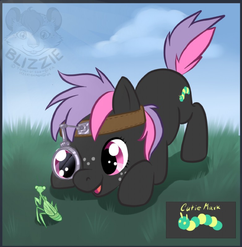 buggie and fan character (my little pony and etc) created by blizzieart