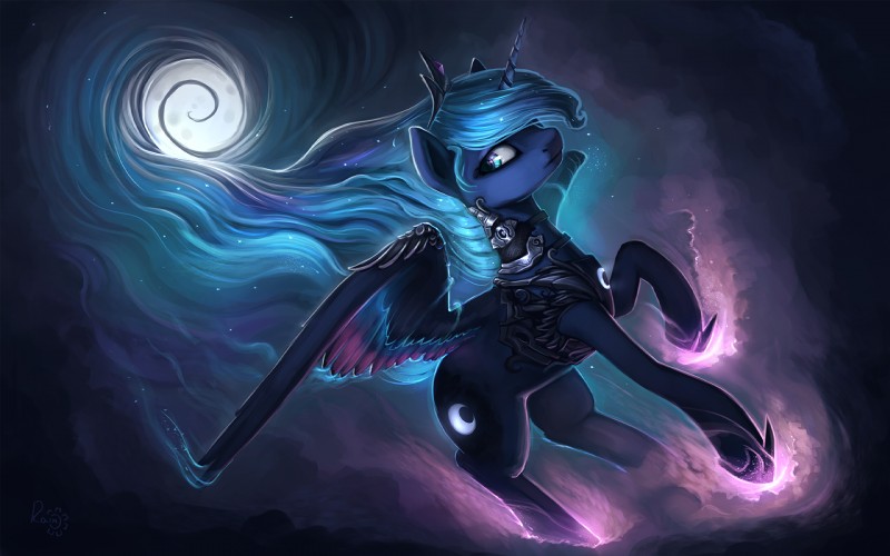 princess luna (friendship is magic and etc) created by photonoko