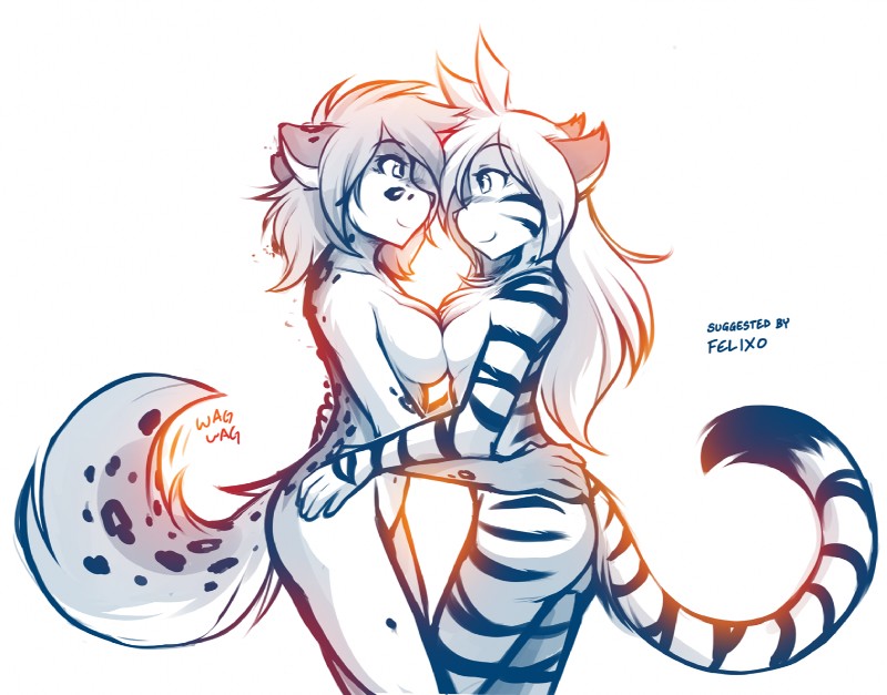 flora and kathrin vaughan (twokinds) created by tom fischbach