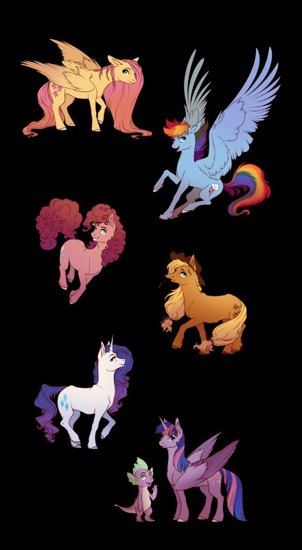 anthro cutie_mark duo female feral horn male nude simple_background solo transparent_background wings 28gooddays badday28 friendship_is_magic hasbro my_little_pony mythology applejack_(mlp) fluttershy_(mlp) mane_six_(mlp) pinkie_pie_(mlp) rainbow_dash_(mlp) rarity_(mlp) spike_(mlp) twilight_sparkle_(mlp) dragon equid equine horse mammal mythological_creature mythological_equine mythological_scalie pegasus scalie unicorn absurd_res alpha_channel hi_res