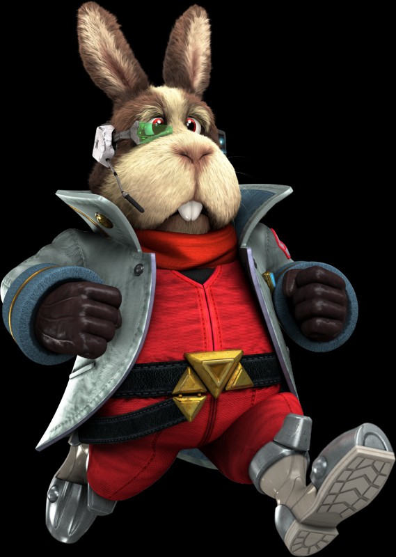 peppy hare (star fox zero and etc)