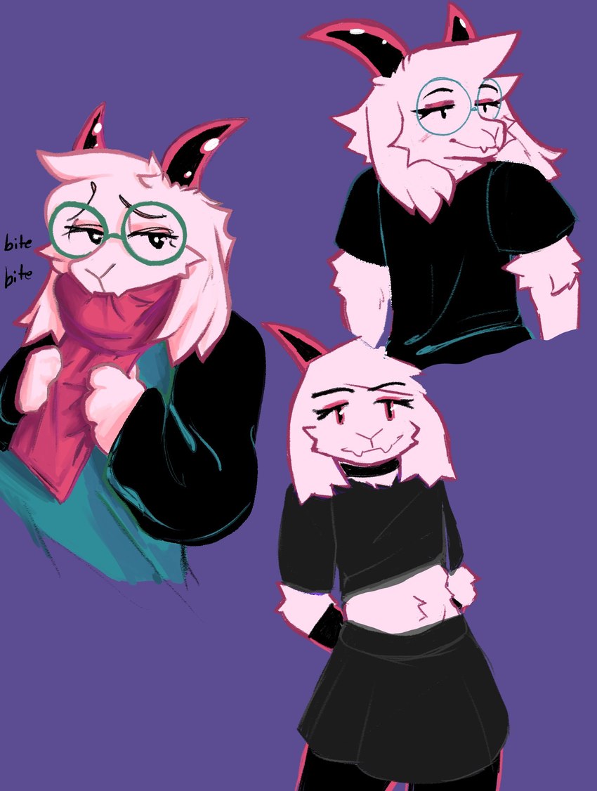 ralsei (undertale (series) and etc) created by nkwaru