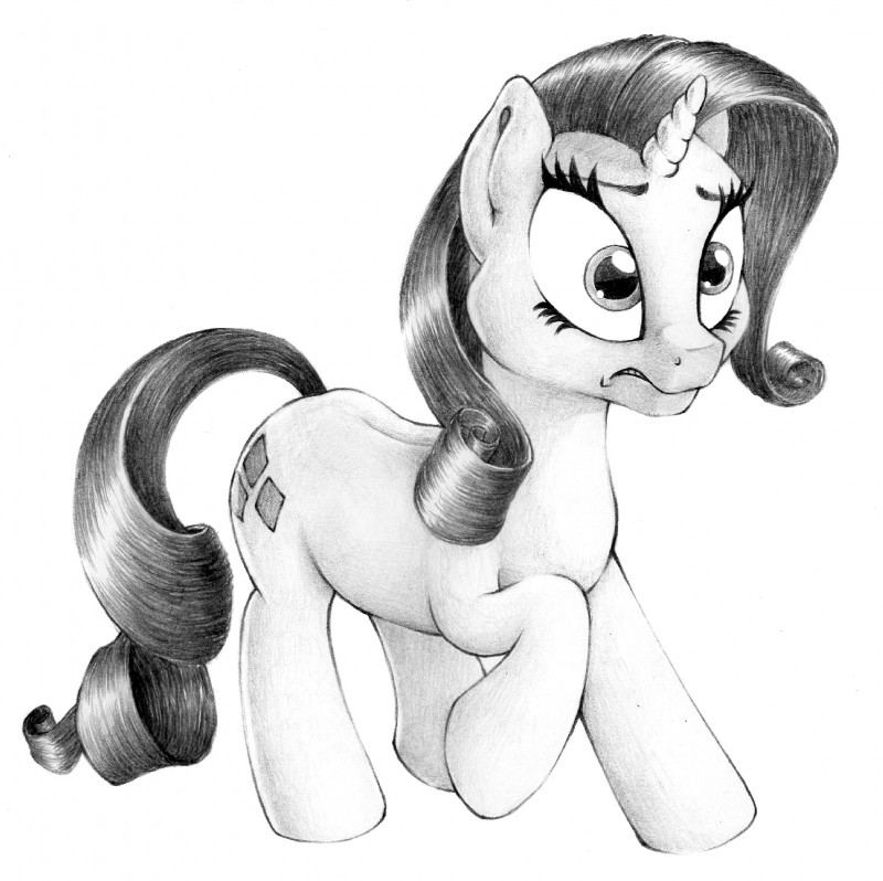 rarity (friendship is magic and etc) created by stallionslaughter