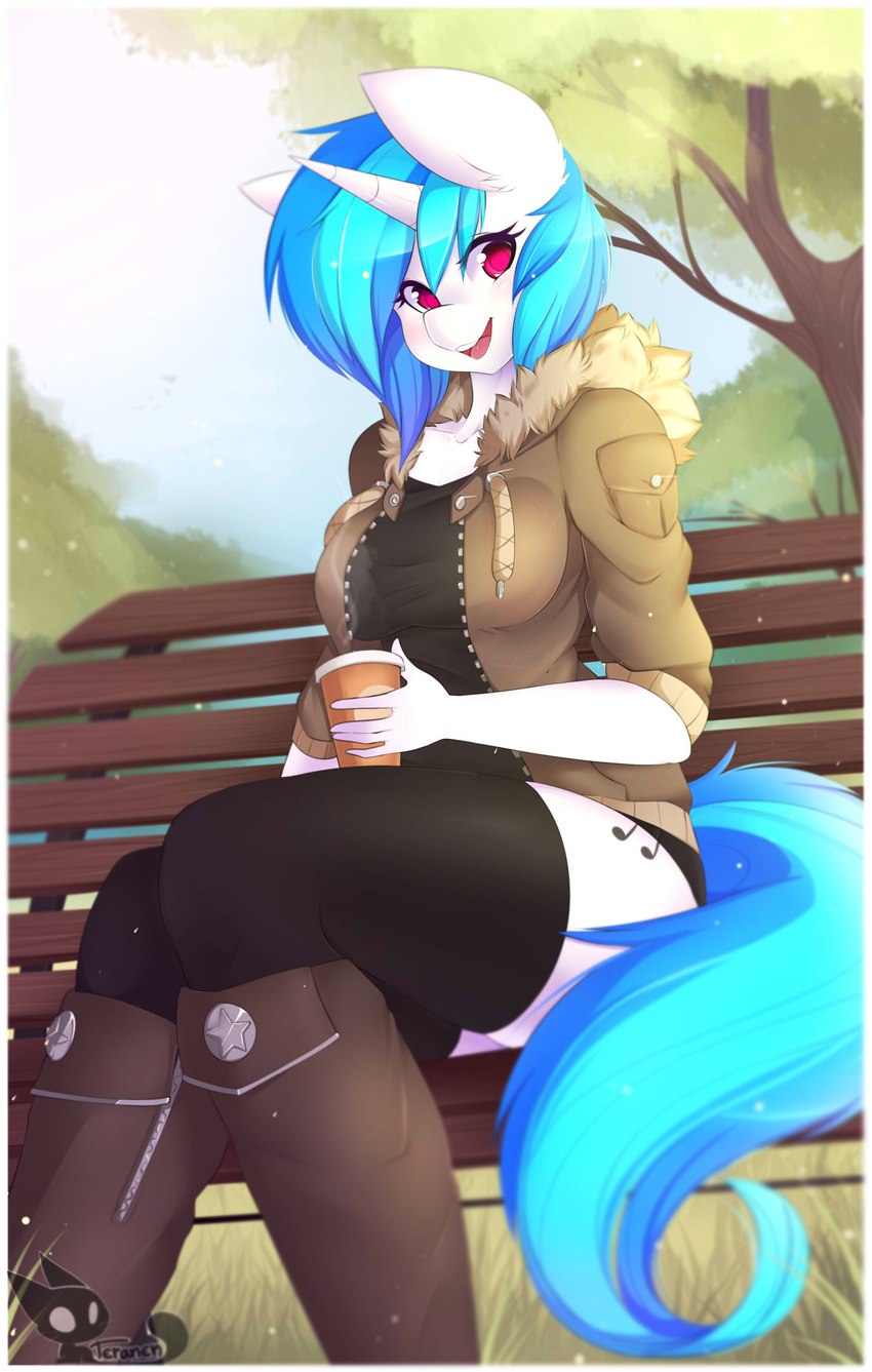 vinyl scratch (friendship is magic and etc) created by teranen