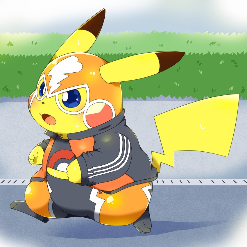 pikachu libre (nintendo and etc) created by tatu wani (artist)