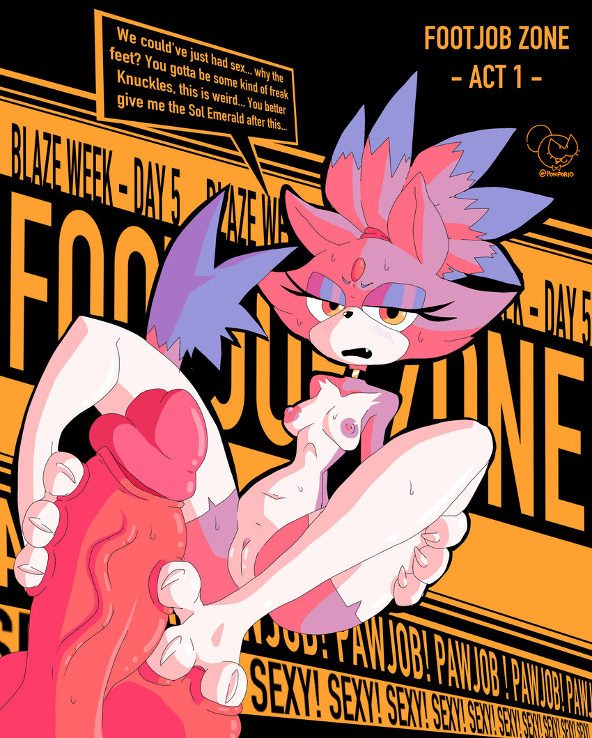 Blaze the Cat's fantasy