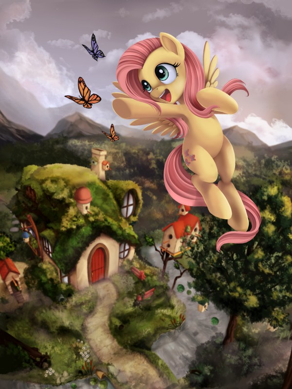 fluttershy (friendship is magic and etc) created by ponykillerx