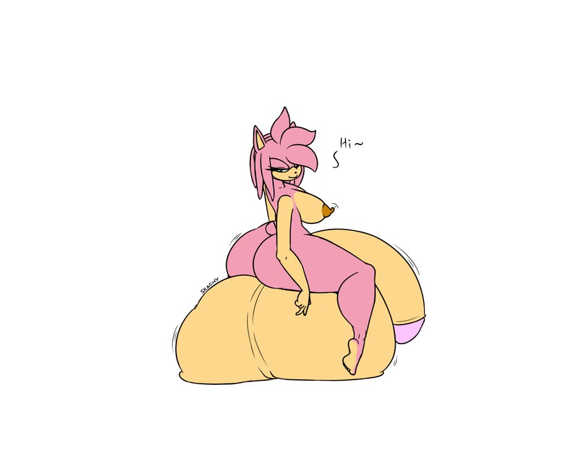 balls big_balls big_breasts big_penis breasts butt genitals herm huge_balls huge_penis hyper hyper_balls hyper_genitalia hyper_penis intersex nipples penis solo wide_hips skachy sega sonic_the_hedgehog_(series) amy_rose 5:4