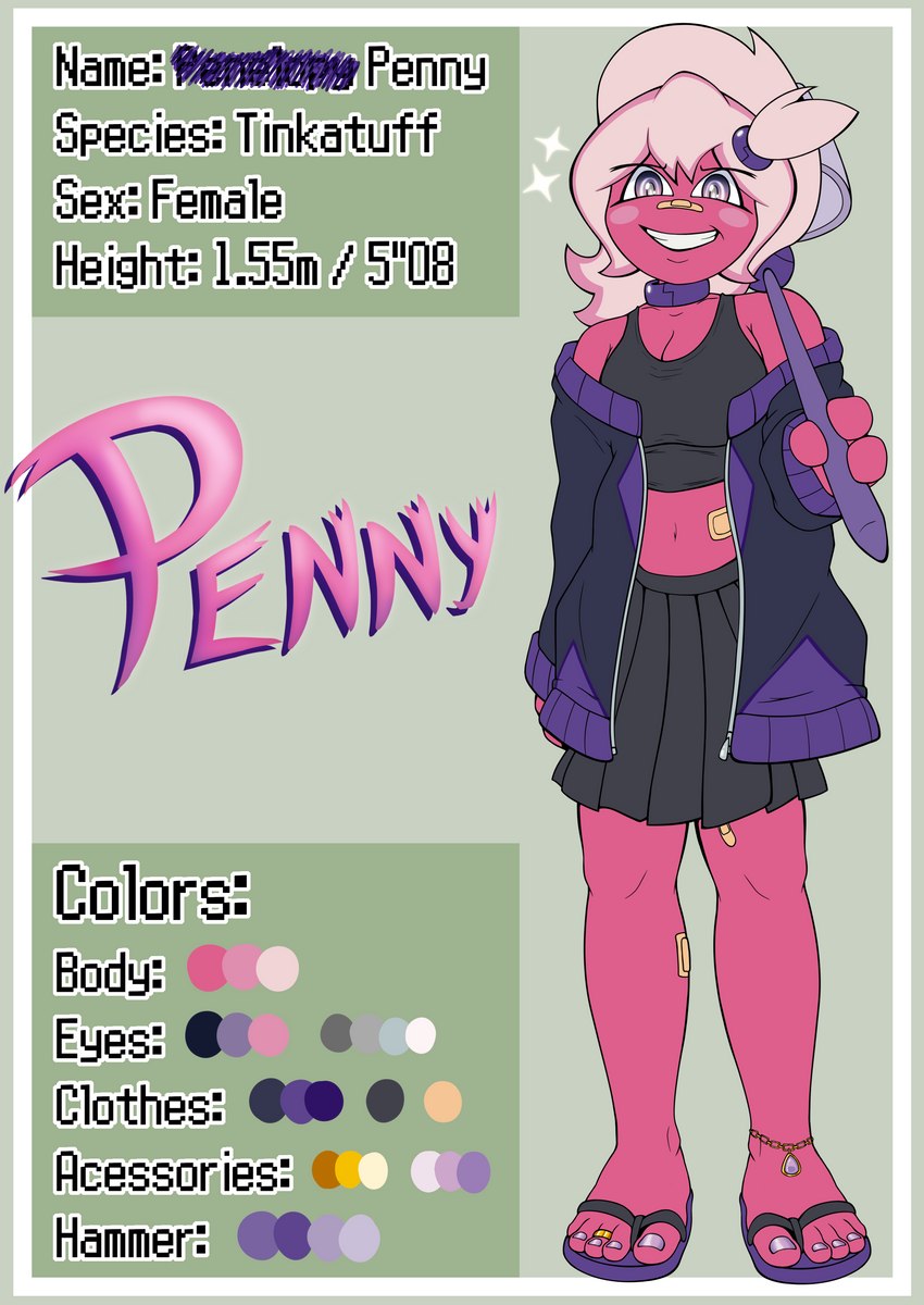 penny (nintendo and etc) created by eviolite and mhicky93