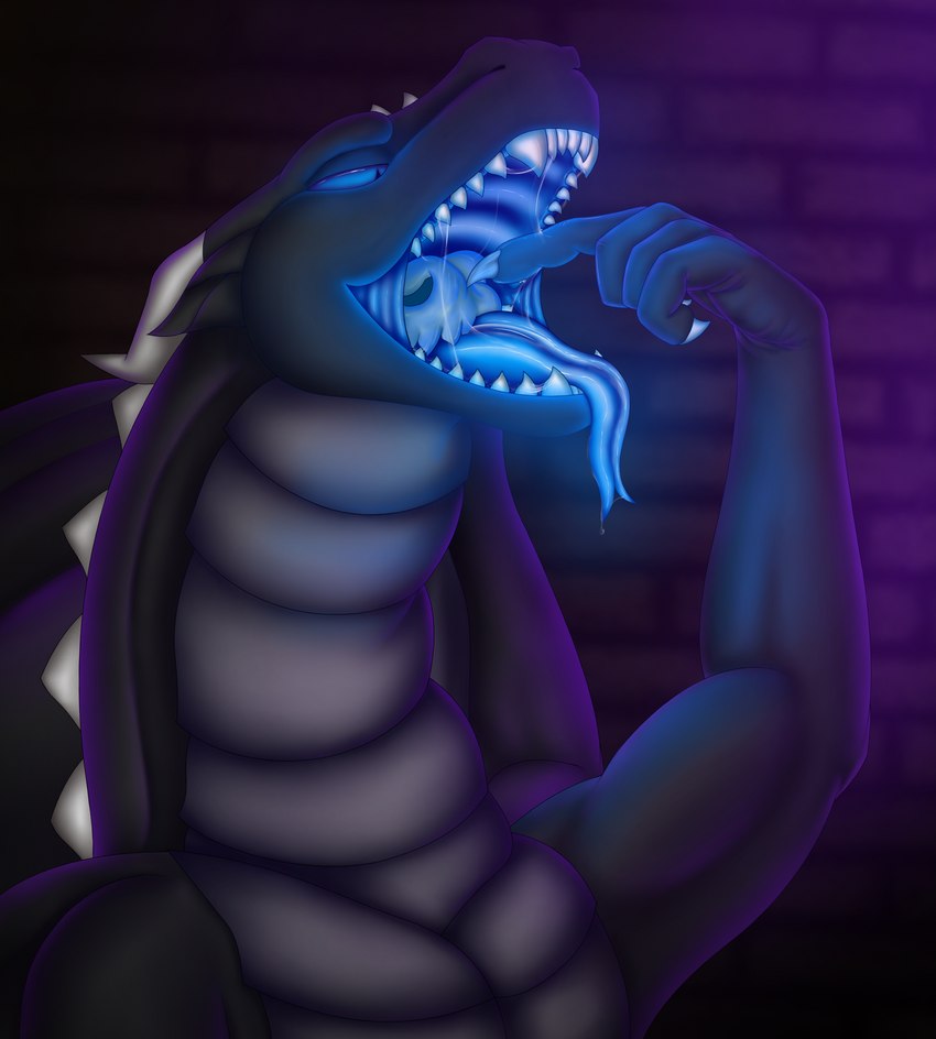 after_vore blue_tongue bone buccinator fatal_vore feral feral_pred horn male mouth_shot open_mouth oral_vore skull solo tongue tongue_out vore theember mythology zenron dragon mythological_creature mythological_scalie scalie absurd_res hi_res