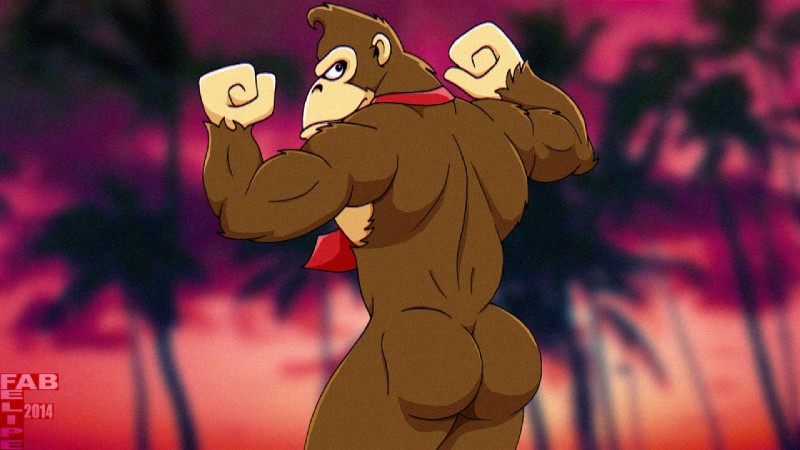 donkey kong (donkey kong (series) and etc) created by fabfelipe