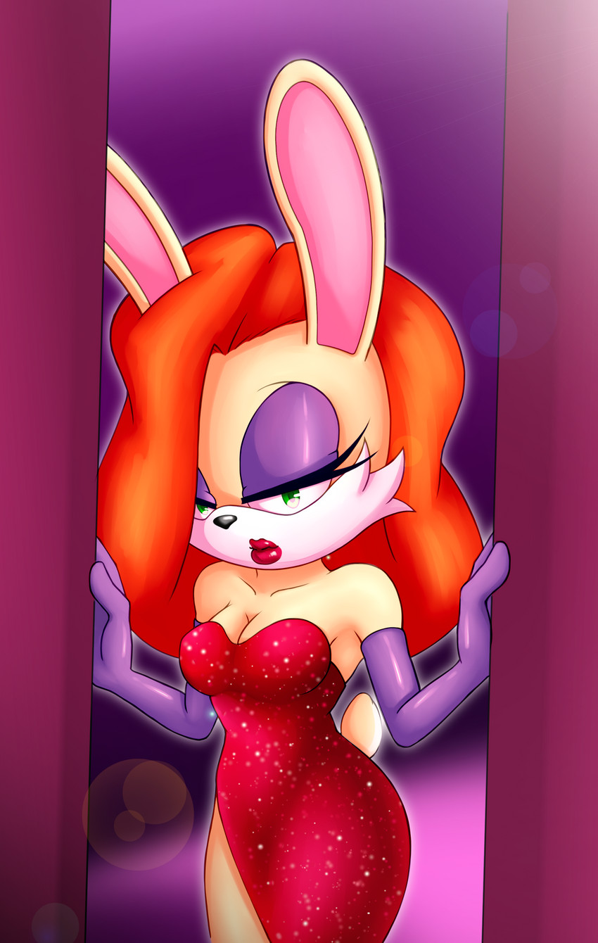 jessica rabbit (sonic the hedgehog (series) and etc) created by jmacgregor