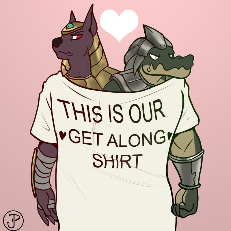 nasus and renekton (league of legends and etc) created by diadorin