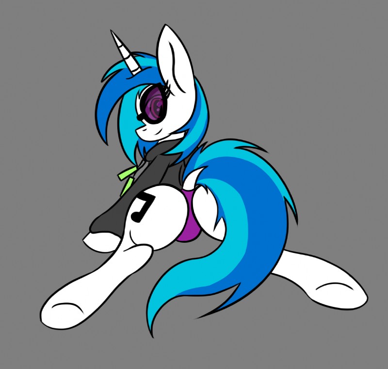 vinyl scratch (friendship is magic and etc) created by metalaura