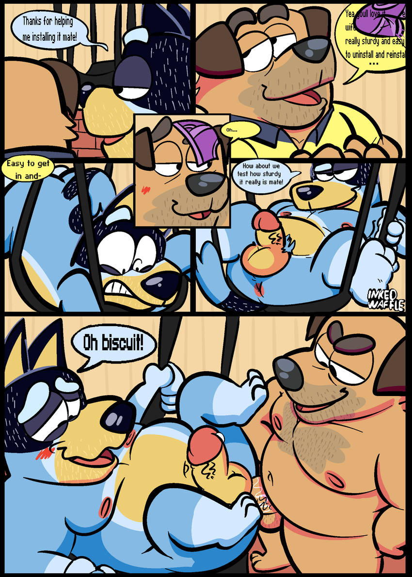 Bluey comic porn