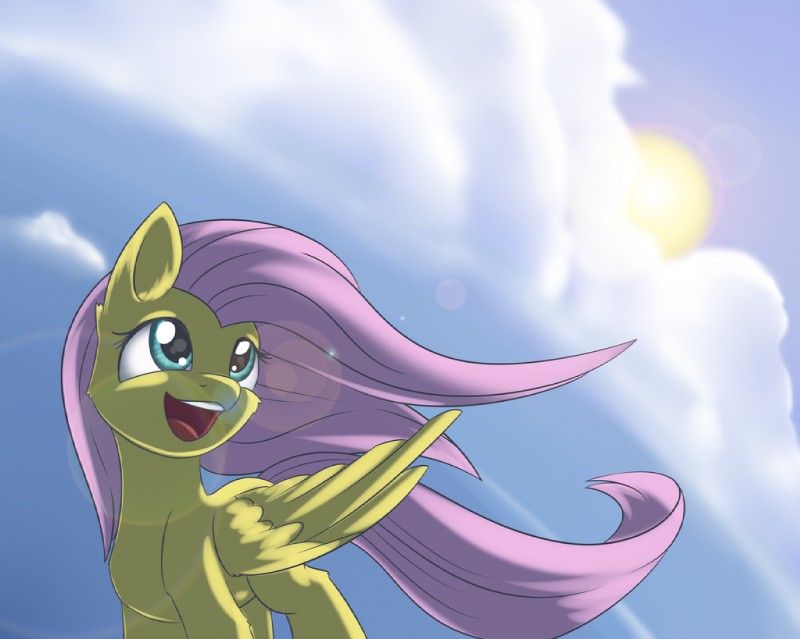 fluttershy (friendship is magic and etc) created by xduskstarx
