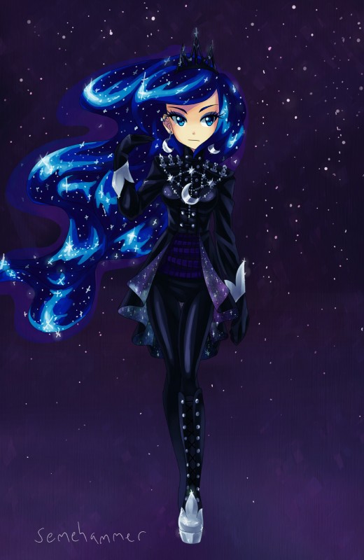 princess luna (friendship is magic and etc) created by semehammer