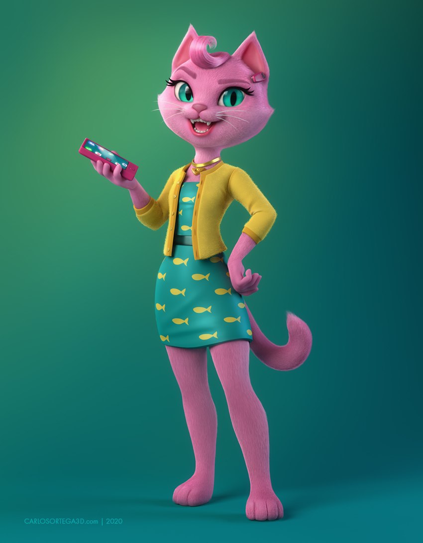 princess carolyn (bojack horseman and etc) created by carlos ortega