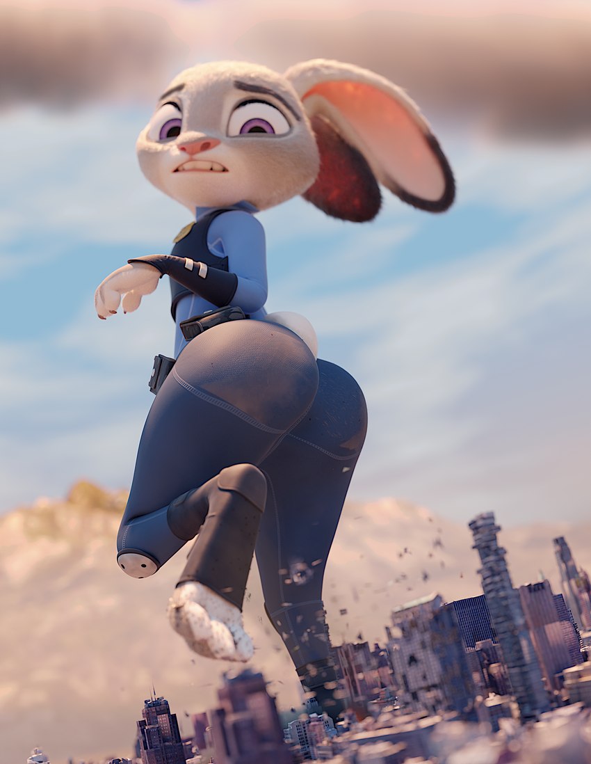 judy hopps (zootopia and etc) created by splatypi and worsesfm