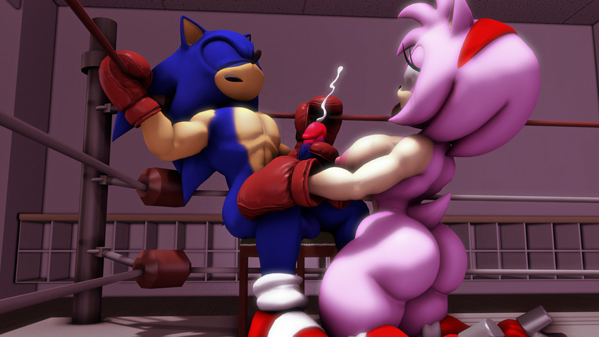 anthro bodily_fluids boxing boxing_gloves breasts butt clothing cum cum_on_breasts cum_on_face cumshot duo ejaculation erection female fighting_ring footwear genital_fluids genitals handjob handwear looking_pleasured male male/female nipples penile penis sex shoes sport kabalmystic_(artist) sonicthebitch sega sonic_the_hedgehog_(series) amy_rose sonic_the_hedgehog eulipotyphlan hedgehog mammal 16:9 3d_(artwork) digital_media_(artwork) hi_res source_filmmaker_(artwork) widescreen