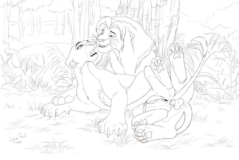 nala and simba (the lion king and etc) created by reallynxgirl