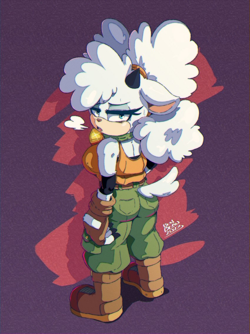 lanolin the sheep (sonic the hedgehog (comics) and etc) created by benbeau