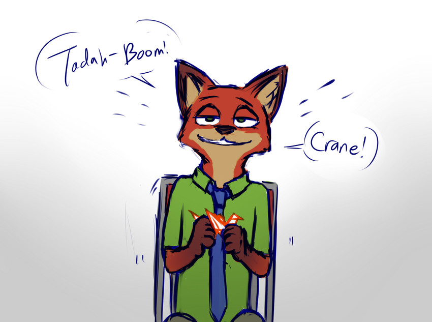 nick wilde (zootopia and etc) created by yibsy