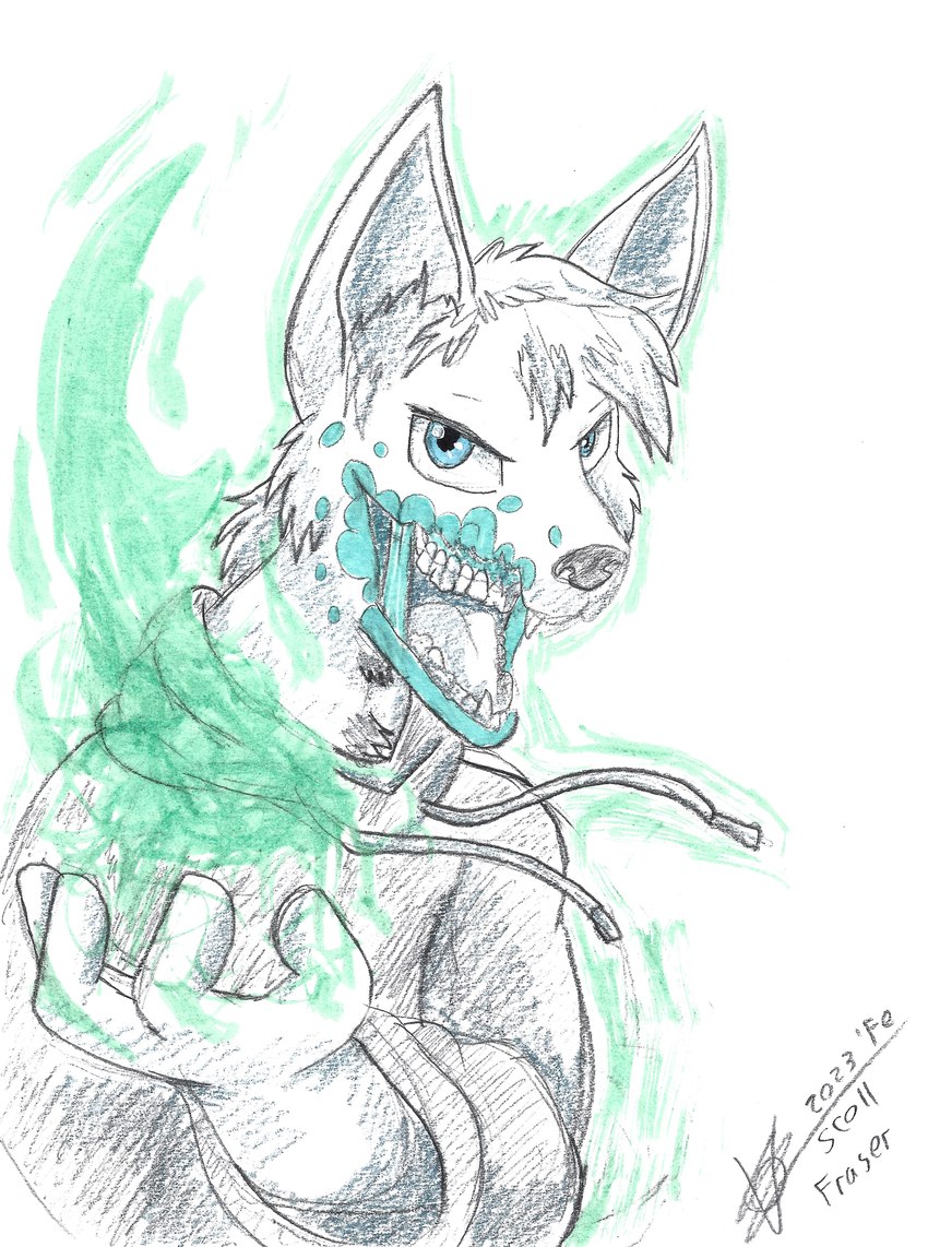 anthro blue_eyes clothing drawstring gore magic_user male robe simple_background solo teeth teeth_showing white_background scottderg starwarriors conchobhar domestic_cat felid feline felis mammal 2023 absurd_res graphite_(artwork) hi_res marker_(artwork) traditional_media_(artwork)