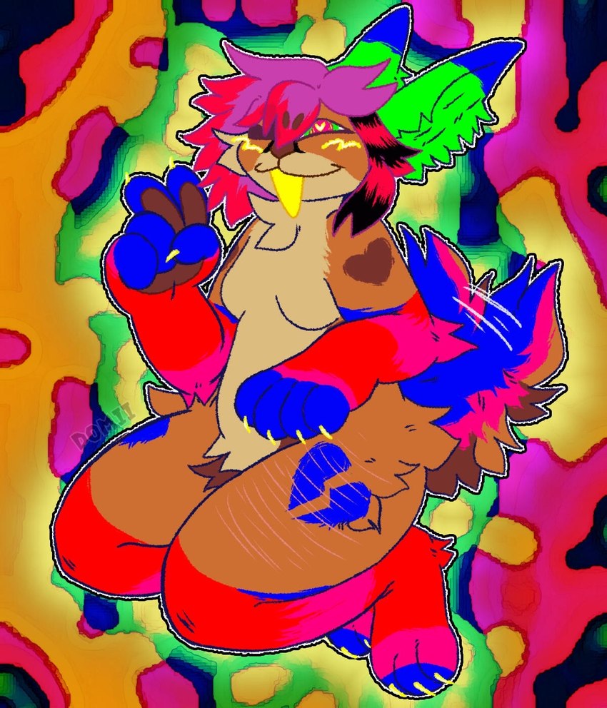 :3 abstract_background ambiguous_gender anthro blush blush_lines blush_stickers breasts claws happy scar self-harm_scars solo sparklefur tail tail_motion tailwag chowmalgamation diesel_(jackrabbit) canid canine canis domestic_dog husky hybrid lagomorph leporid mammal nordic_sled_dog rabbit spitz hi_res nonbinary_(lore) trans_(lore) trans_man_(lore)